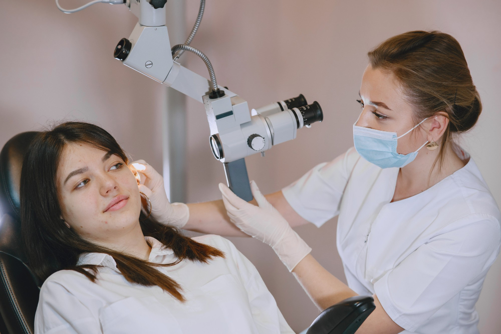 Optometrist Treat Pink Eye