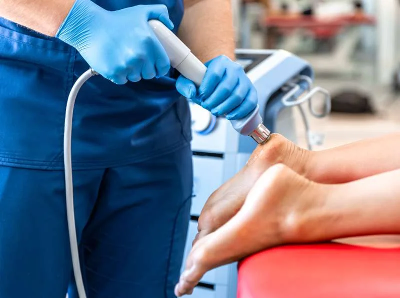Podiatrist providing foot and ankle care at Magnet Health NY, located at 907 E Tremont Ave, Bronx, NY 10460