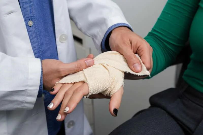 Work-related hand injury evaluation for workers' compensation at Magnet Health NY, 907 E Tremont Ave, Bronx, NY 10460