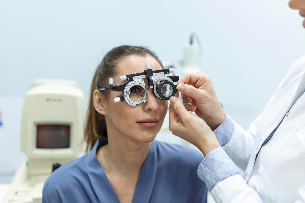 Refraction Eye Exam